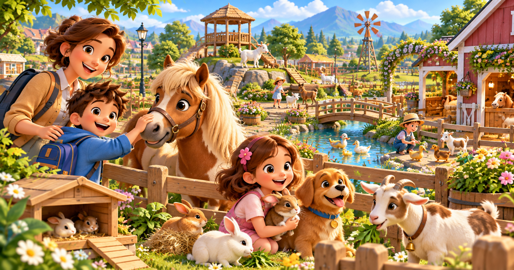 Kid City Builder — residential zone